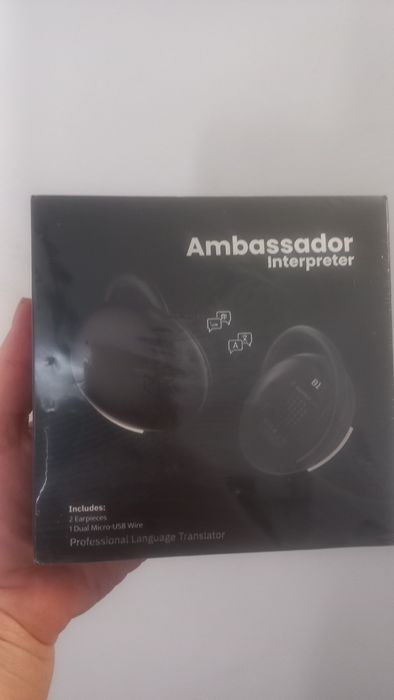 Наушники переводчик Ambassador interpreter