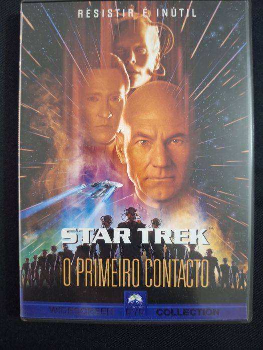 DVD Star Trek Insurreição, Gerações e O primeiro contacto.