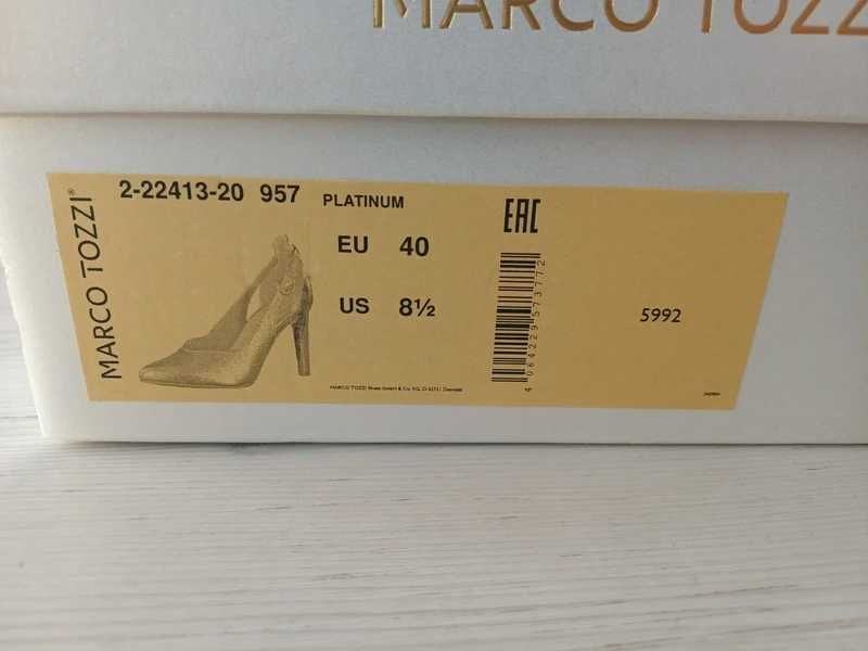 Marco Tozzi model: 2-22413 r. 40 Nowe! Eleganckie!