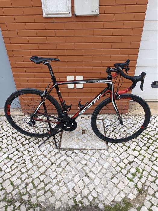 Bicicleta de estrada Scott CR1 Quadro e roda em carbono