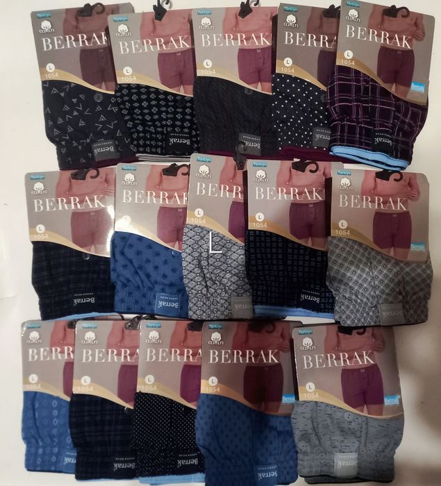 Трусы семейные Berrak чоловічі семейні 100 % коттон Турция натуральные