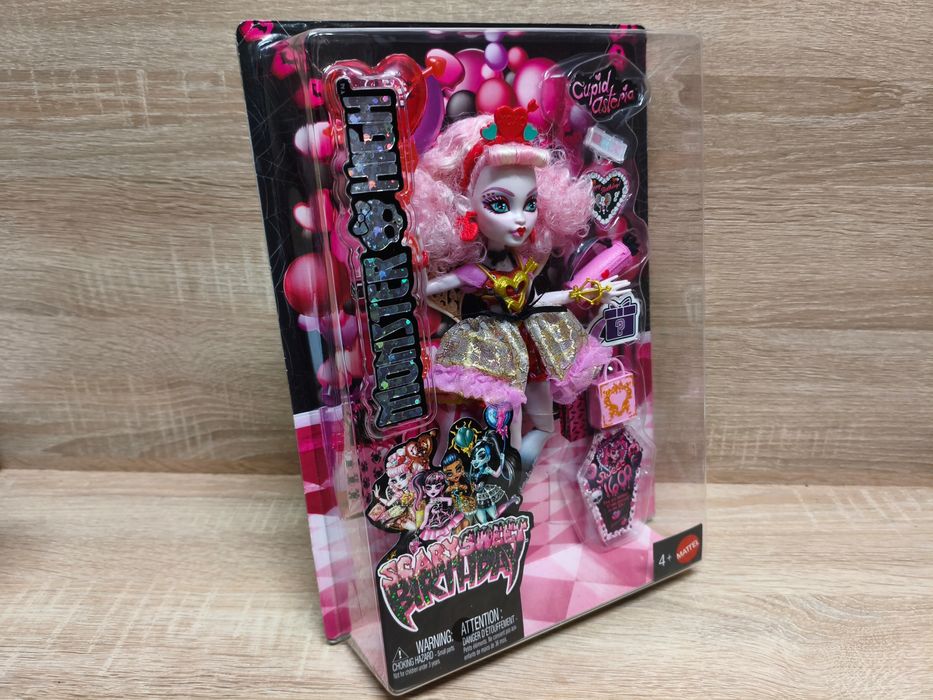 Lalka monster high straszyslodkie urodziny cupid asteria