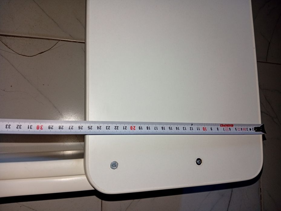 Съемная пеленальная накладка на комод (универсальная, белая)