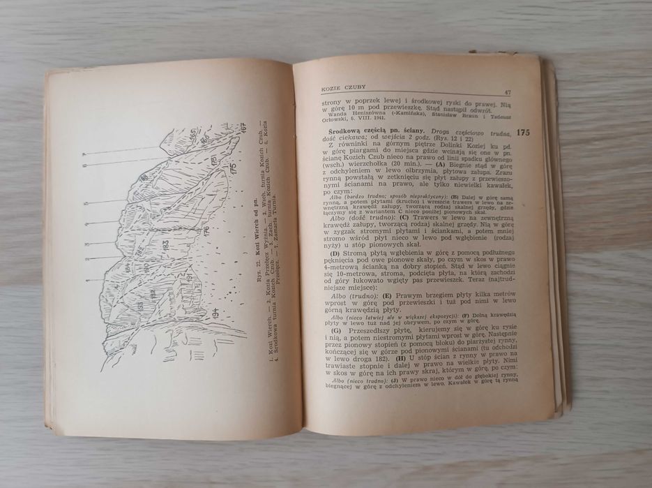 Przewodnik Tatry Wysokie z 1951 roku