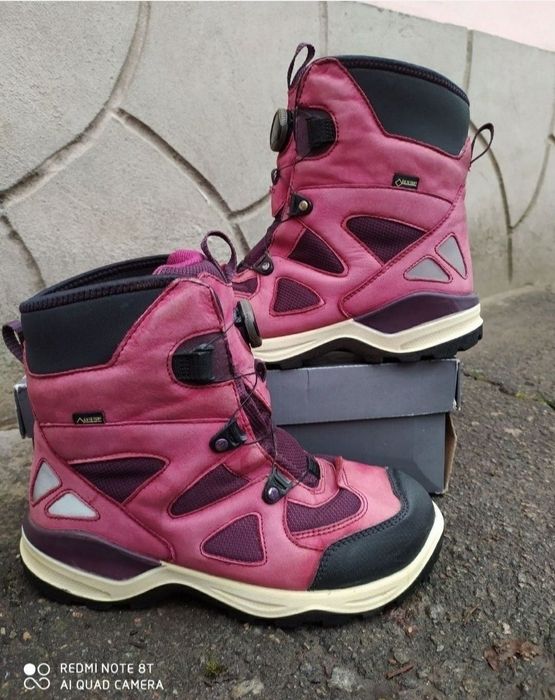 Ecco BOA 38 31 термоботинки на дівчинку зимові чоботи черевики ессо