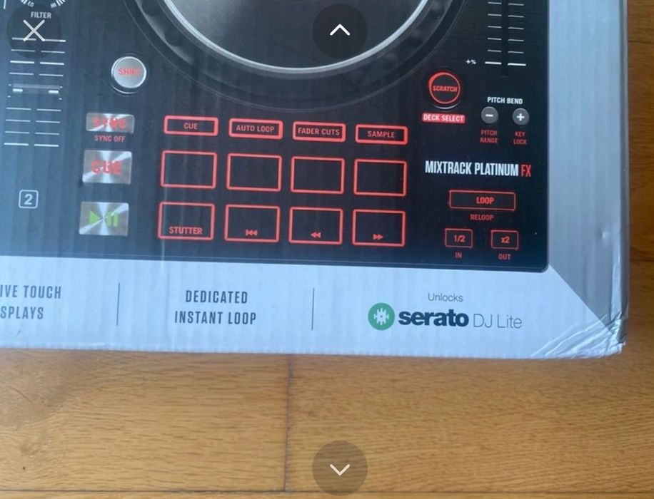 Controladora Numark NA CAIXA