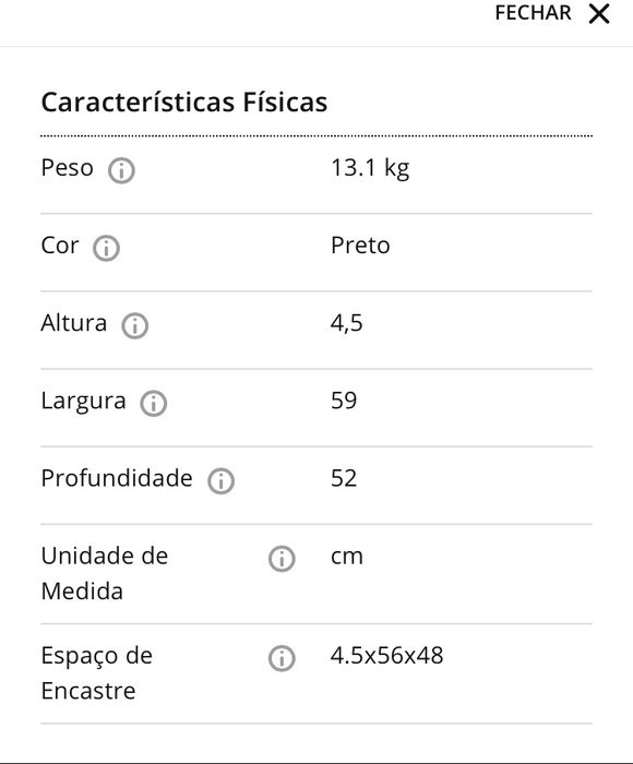 Placa de Gás BOSCH PNP6B6B90 (Gás Natural - 59 cm - Preto)NOVA