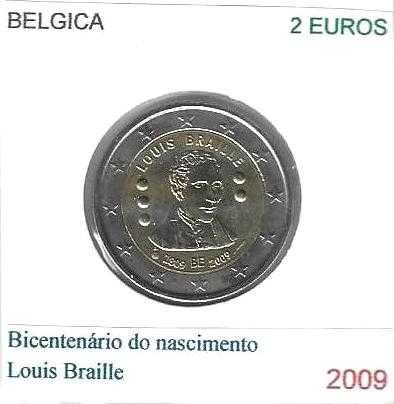 Bélgica - - - - - Moedas Comemorativas de 2 Euros