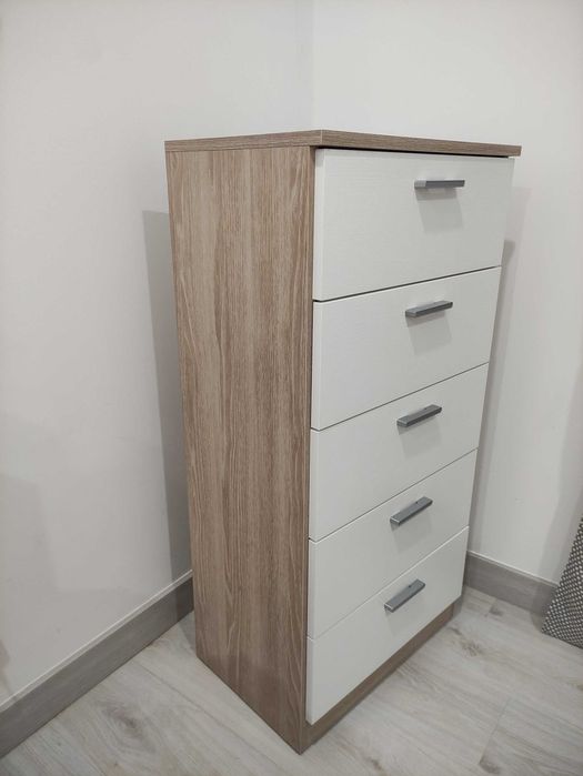 Cama Pocket com 3 gavetas + estrado + camiseiro