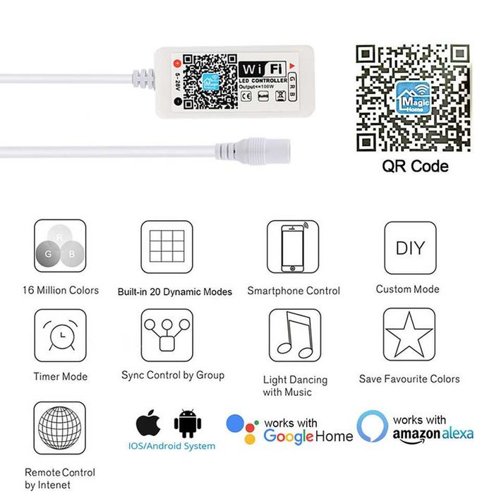 Mini RGB WiFi Controller (New)427552748843847683
