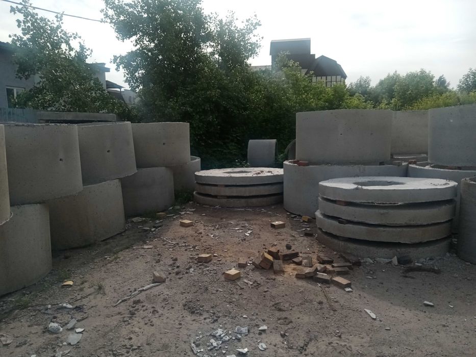 Бетонные кольца канализационные