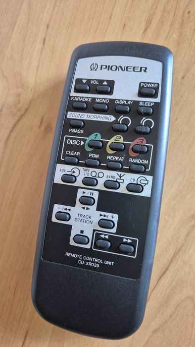 Pilot do stereo pioneer CU-XR039 audio system