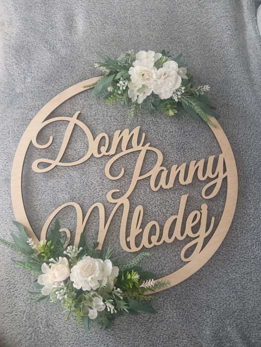 Dekoracja  wesele ślub  Dom Panny Młodej