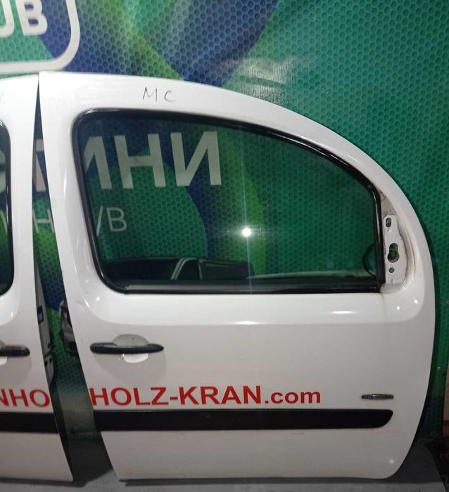 Двері передні здвижні Рено Кенго 2,3 Renault Kangoo 2008-2020 разборка