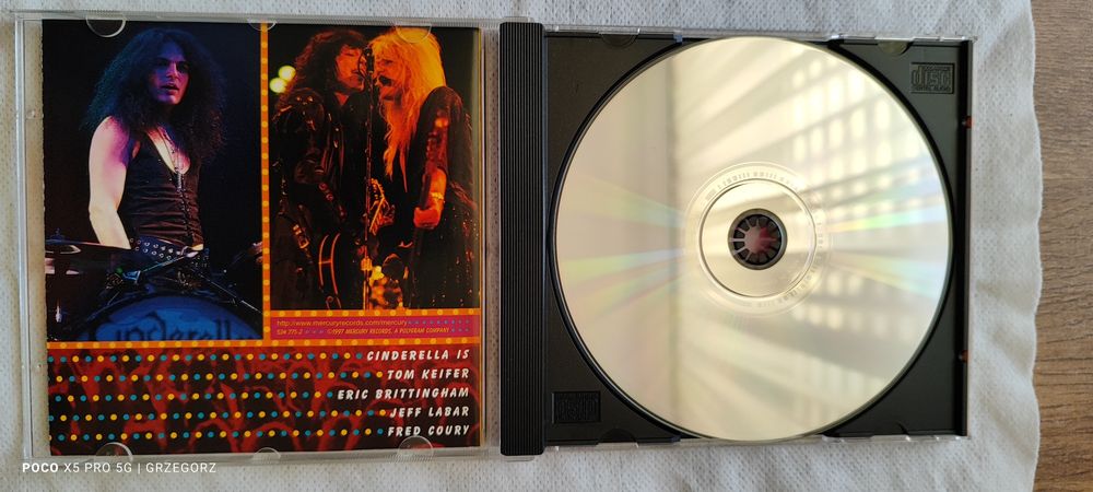 Cinderella płyta CD stan jak nowa