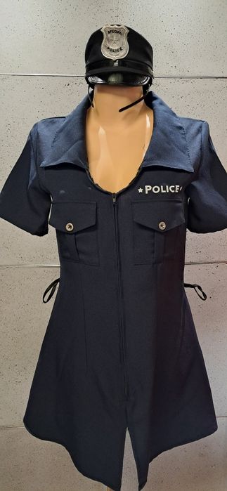 Strój przebranie kostium policjantka
