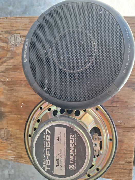 głośniki samochodowe Pioneer + Visaton