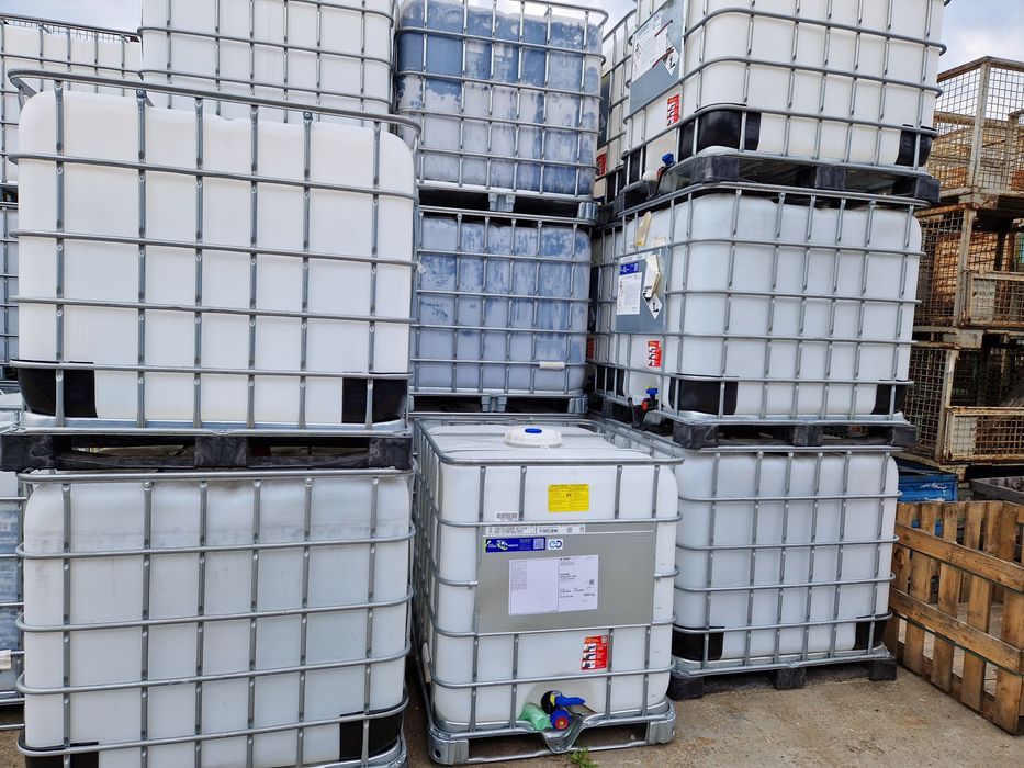 Zbiornik mauzer 1000 l deszczówka woda na budowe itp skawina