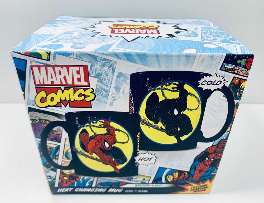 Kubek MARVEL COMICS SPIDER- MAN Kolekcja Spiderman Gadżet Nowy Poznań
