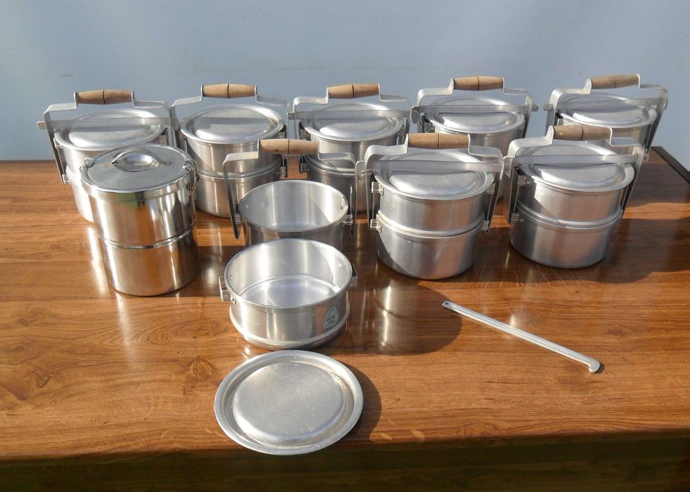Marmitas inox 2 compartimentos