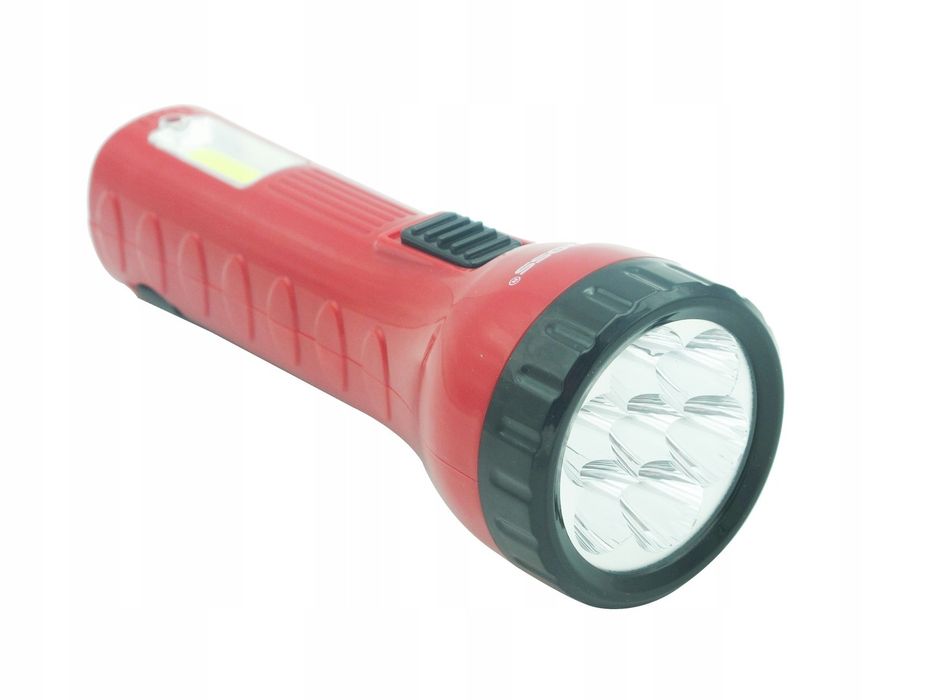 latarka lampa ręczna ładowana 7 led+boczny cob led