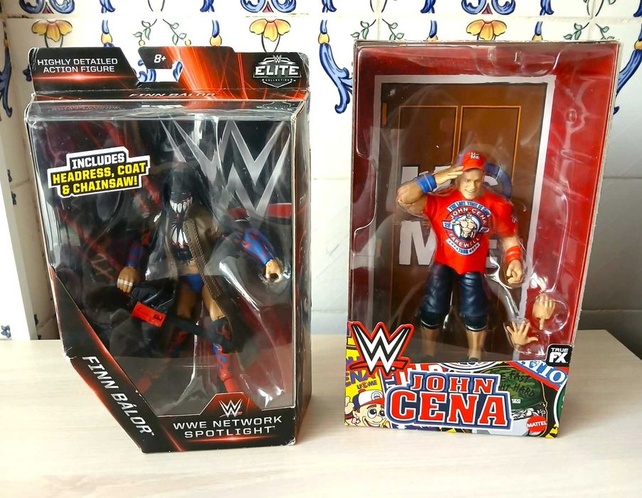 figuras wwe elite mattel ultimate edition em caixa wrestling bonecos