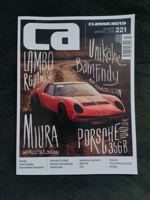 CA ClassicAuto nr 221 marzec 2025 magazyn czasopismo motoryzacyjne