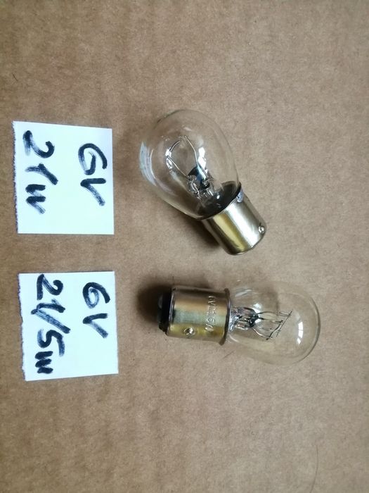 Лампа фары 6 вольт , Led лампа