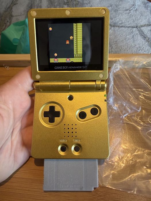 Gameboy Advance SP Majora’s Mask ecra IPS