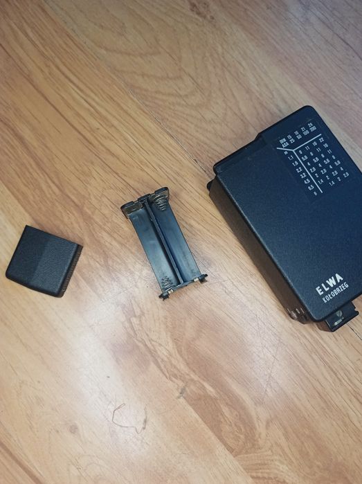 Aparat Zenit i wraz z lampa błyskowa