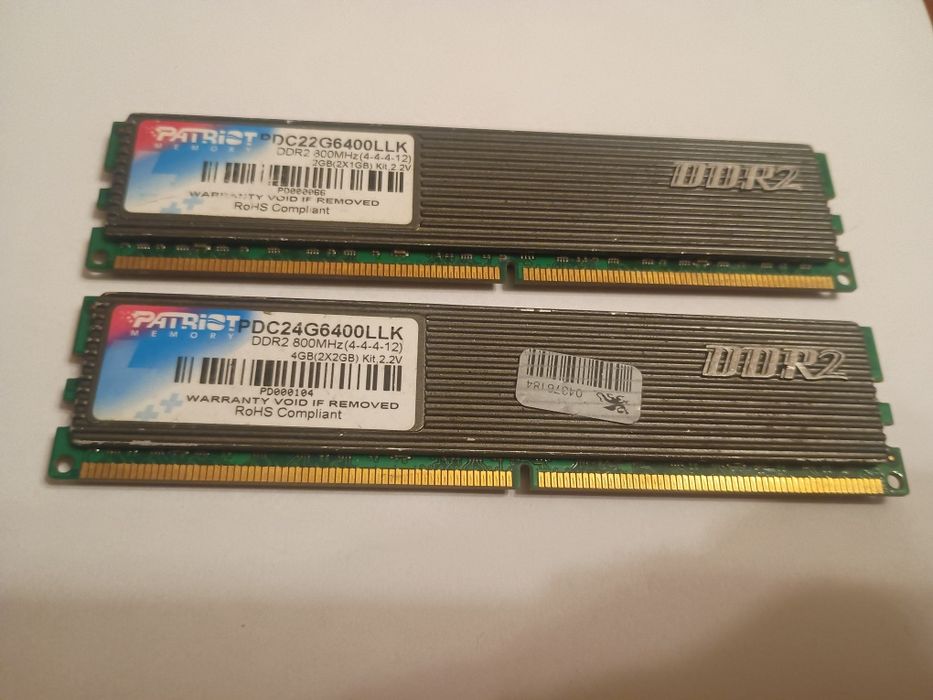 Pamięć RAM DDR2 Patriot 3 Gb