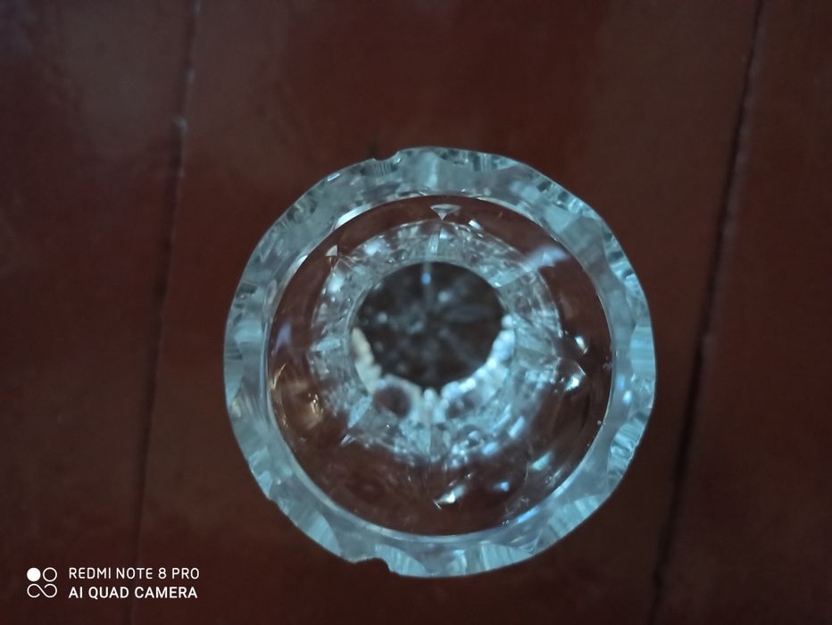 Kryształowe wazoniki 2 szt.