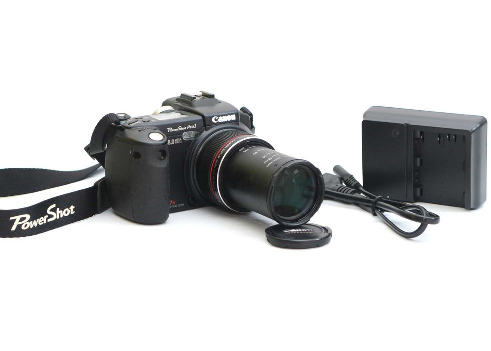 Canon PowerShot Pro1 máquina fotográfica digital vintage