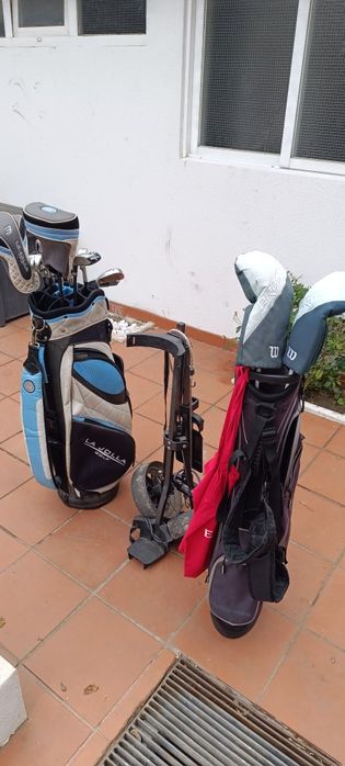 Trolley de duas rodas manual de golfe