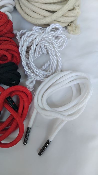 Cordões de algodão para costura e artesanato