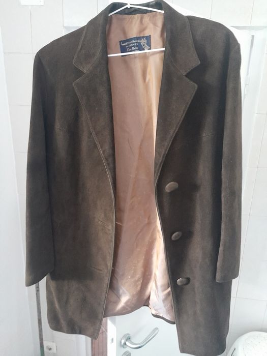 Casaco em pele - mulher