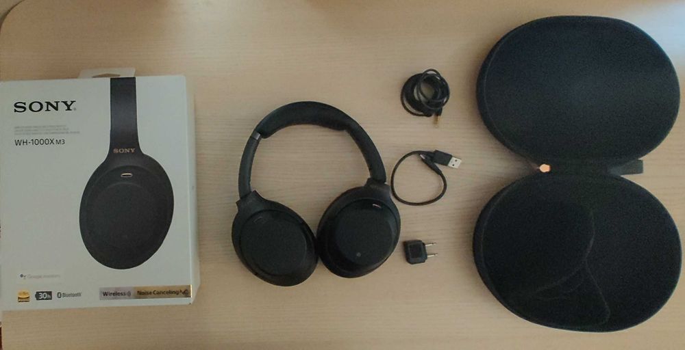 Sony WH-1000XM3 – Som Premium e Cancelamento Ruído! Super-negócio!