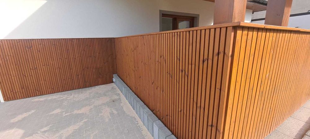 Deska elewacyjna Potrójny Romb z Thermo Sosny + TRANSPORT