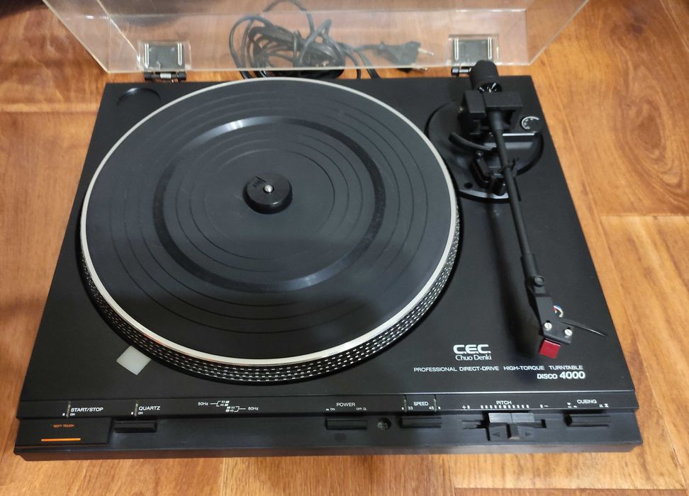 Акустика Виниловый Проигрыватель Chuo Denki C.E.C. Disco 4000 MADE IN JAPAN