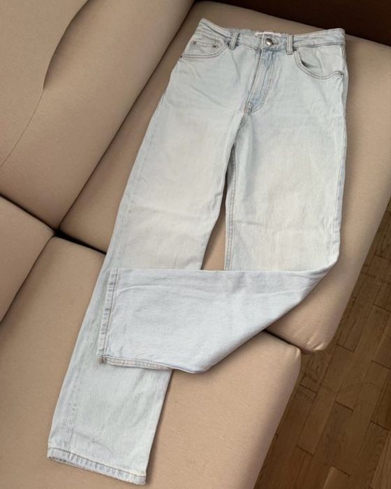 Джинси pull&bear, світло-блакитні
