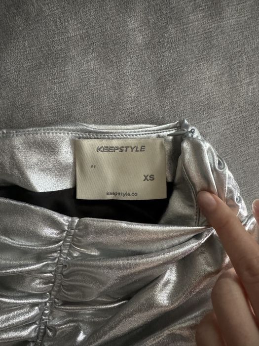 Спідниця металік KeepStyle XS S