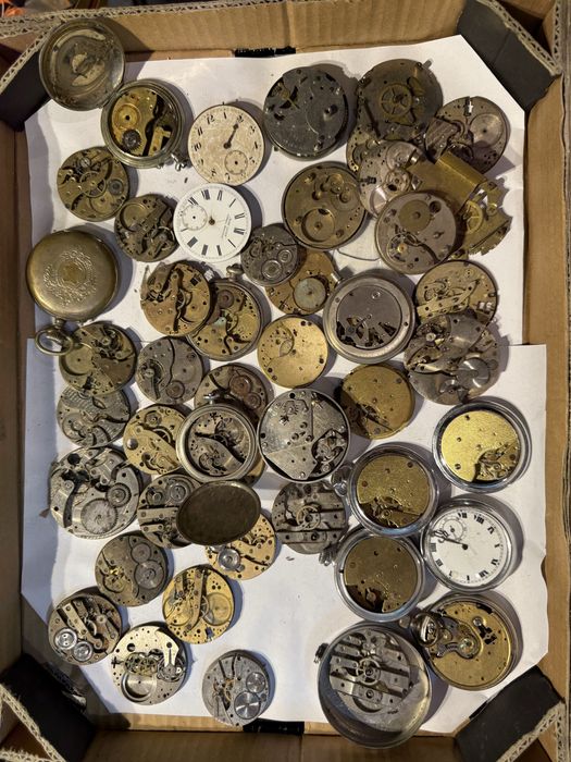 Zegarki kieszonkowe na czesci