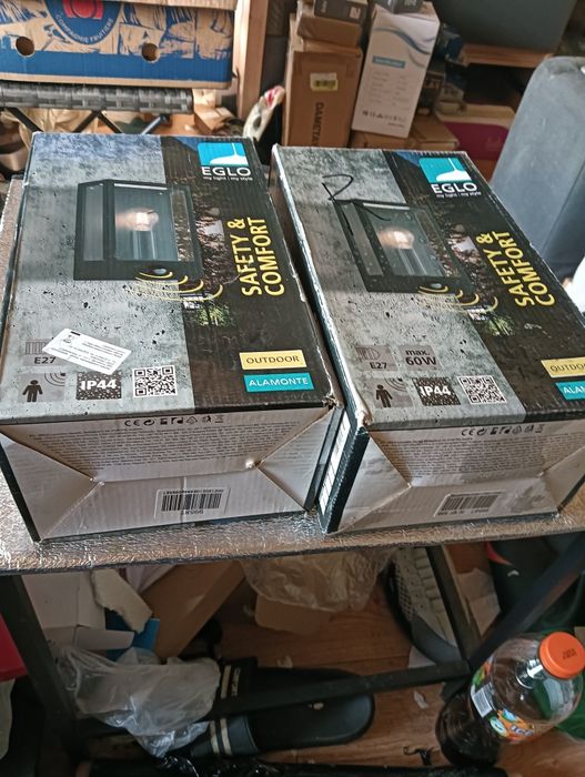 Eglo alamonte kinkiet zewnętrzny z czujnikiem