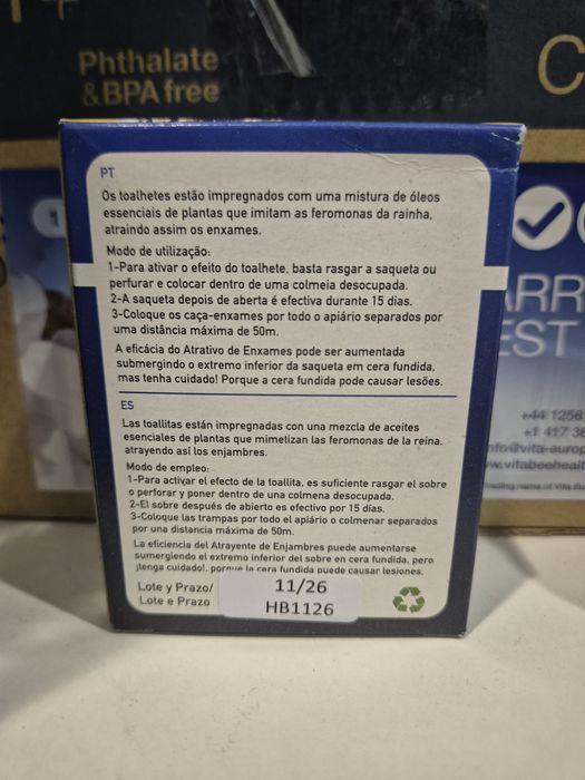 SWARM (Toalhetes apanha enxames de abelhas)