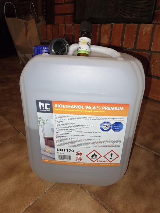 Lareira de Bioetanol DIONYSUS 2.5 KW PURLINE