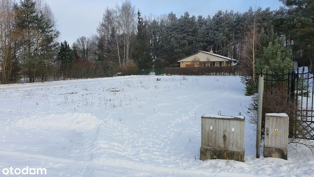 Działka budowlana w Ostrówku, wieś, las, cisza i spokój