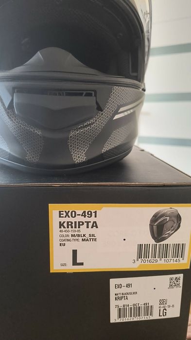 Kask Scorpion Exo-491 Kripta, roz L