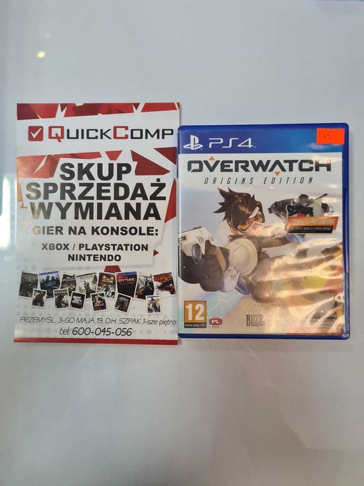 Gra PlayStation 4 PS4 / PS5 Overwatch Gwarancja 1 rok QUICK-COMP
