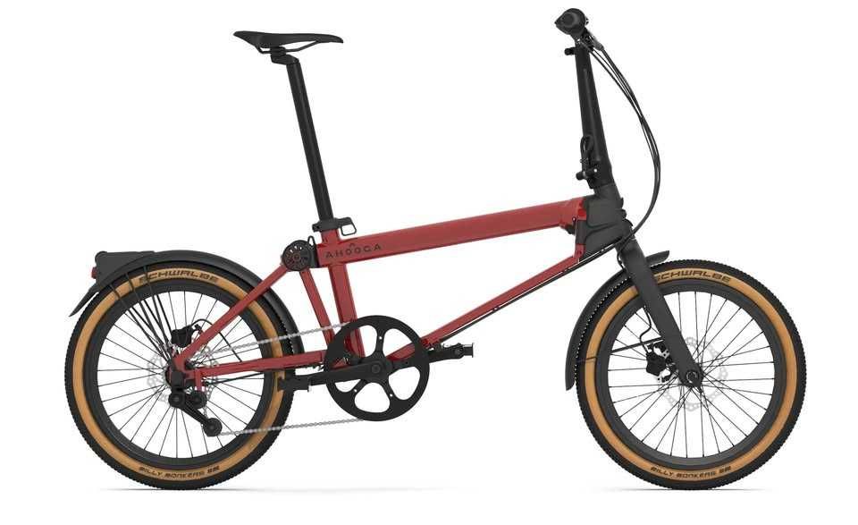 Ahooga A-MAX bicicleta dobrável ultra compacta