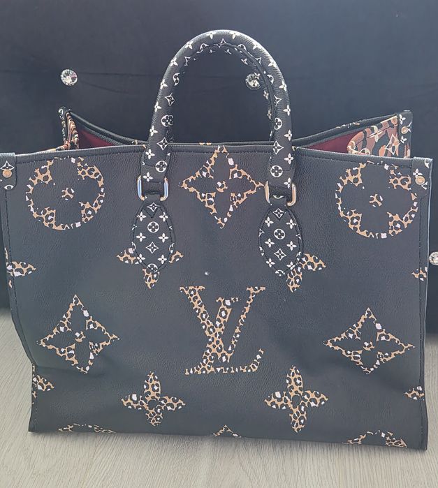 Louis Vuitton shopperka logowana duza